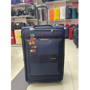 Чемодан тканевый Mironpan 30 дюймов синий (м52)