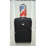 Чемодан тканевый Qiand 24 дюйма, 3-х колёсный, черный