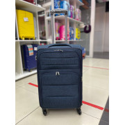 Чемодан тканевый Road 24 дюймов, синий