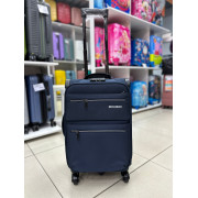 Чемодан тканевый Ruiqiroo (5 колёс) 20 дюймов, синий (ручная кладь)