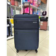 Чемодан тканевый Ruiqiroo (5 колёс) 28 дюймов, синий