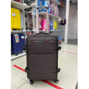 Чемодан тканевый Scaye Pro 24 дюйма, коричневый