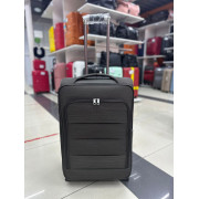 Чемодан тканевый Travel 24 дюйма, 3-х колёсный, коричневый