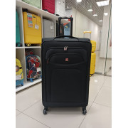 Чемодан тканевый Travel Plus 28 дюймов, черный