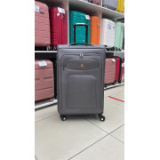 Чемодан тканевый Travel Plus 28 дюймов, серый