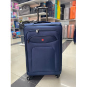 Чемодан тканевый Travel Plus 28 дюймов, синий