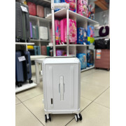 Чемодан-транк 20 дюймов Box Road белый из поликарбоната (ручная кладь)