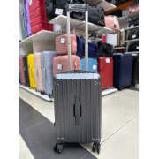 Чемодан-транк 20 дюймов Box темно-серый из поликарбоната (ручная кладь)