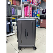 Чемодан-транк 24 дюйма Box Road темно-серый из поликарбоната