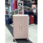 Чемодан-транк 24 дюйма Box розовый из поликарбоната