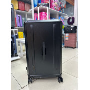 Чемодан-транк 28 дюймов Box Road черный из поликарбоната