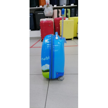 Детский чемодан на 2-колёсах "Микки Маус", размер 16 дюймов