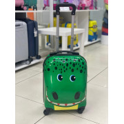 Детский чемодан на колёсах "Крокодил", размер 16 дюймов