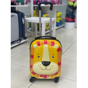 Детский чемодан на колёсах "Лев", размер 16 дюймов