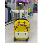 Детский чемодан на колёсах "Жираф", размер 16 дюймов