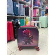 Детский чемодан "Человек Паук" переливающийся рисунок, размер 16 дюймов