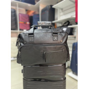 Дорожная сумка Экокожа черная (арт. 65165)