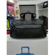 Дорожная сумка Экокожа черная (арт. 65523)