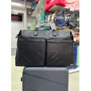 Дорожная сумка Экокожа "Strong" черная (арт. 66698)