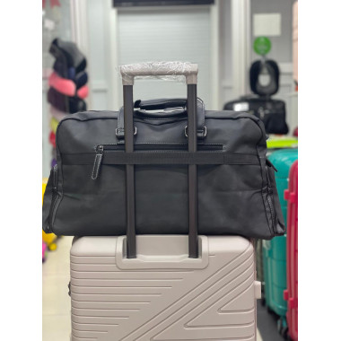 Дорожная сумка Экокожа серая (арт. 66988)