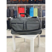 Дорожная сумка на колёсах L серая