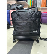 Дорожная сумка на колёсах "Bao" L черная