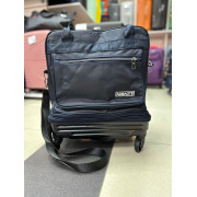 Дорожная сумка на колёсах "Bao" S синяя (ручная кладь)