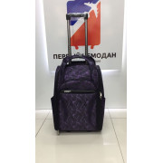 Дорожная сумка на колёсах "DA Bags" M фиолетовая