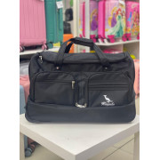 Дорожная сумка на колёсах "Kengulu standard" M черная