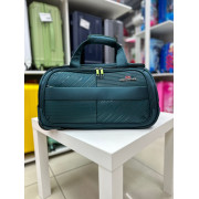 Дорожная сумка на колёсах "Mironpan" S бирюзовый (М17)