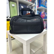 Дорожная сумка на колёсах "Mironpan" S черная (М17)