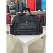 Дорожная сумка на колёсах +S черная