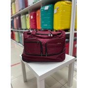 Дорожная сумка на колёсах S красная