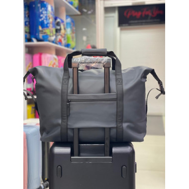 Дорожная сумка "Slomy" темно-серая (арт. 67596)