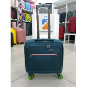 Кейс-пилот тканевый Mironpan бирюзовый, размер S (ручная кладь)