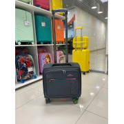 Кейс-пилот тканевый Mironpan темно-серый, размер S (ручная кладь)