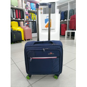 Кейс-пилот тканевый Mironpan темно-синий, размер S (ручная кладь)