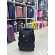 Рюкзак-сумка на колёсах черная M (арт. 61150)