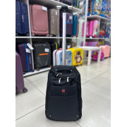 Рюкзак-сумка на колёсах черная S (арт. 61143)